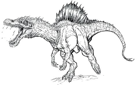 Jurassic World Coloring Pages Indominus Rex At Free