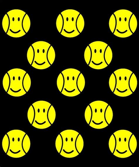 Premium Vector Smiley Balls Unique Patterns Yellow And Black