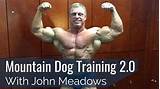 Mountain Dog Bodybuilding Training Photos