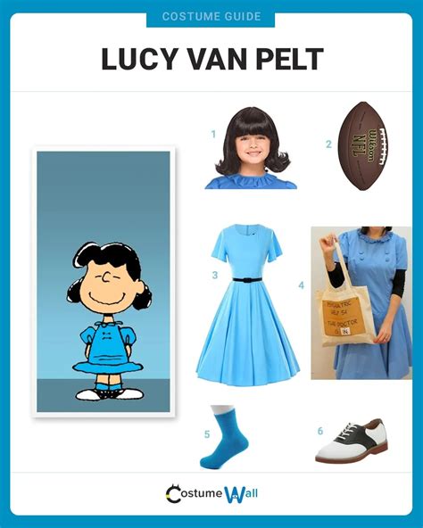 Dress Like Lucy Van Pelt In 2020 Lucy Van Pelt Costume