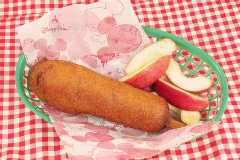 Make sure to cover all around. What is it About Those Corn Dogs? | Disney Parks Blog