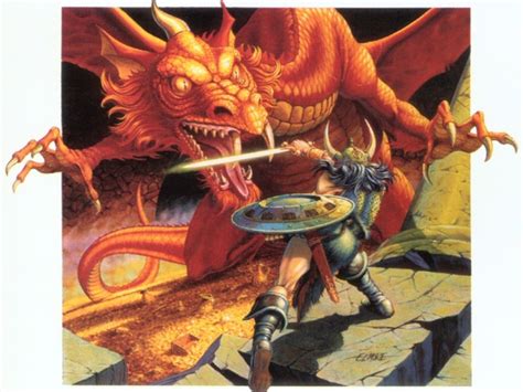 Throwback Thursday ‘ancient Red Dragon By Larry Elmore Aethereal