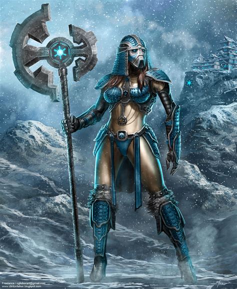 fantasy women warrior art