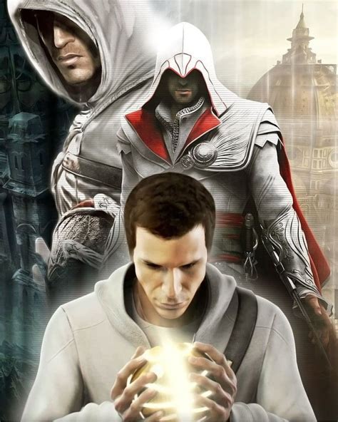 Desmond Miles Altair Ibn La Ezio Auditore Di Firenze From Assassins Creed Assassins Creed