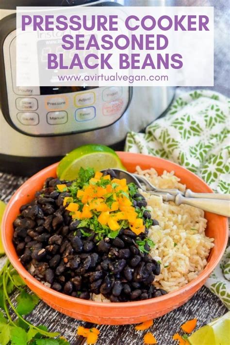 Dried great northern beans made in the instant pot are no soak dried beans that are perfectly seasoned and tender. Instant Pot Black Beans | Recipe | Bean recipes, Cheap ...