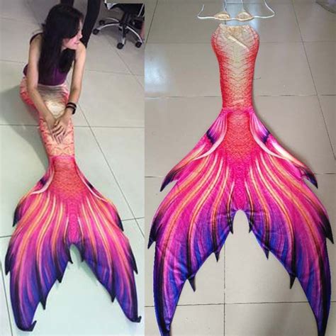 Mermaid Tail And Fins Mermaid Tails With Monofin 2 Silicone Mermaid Tails Mermaid Tail