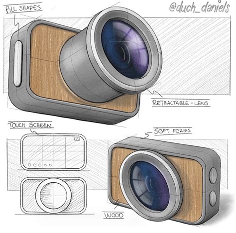 Creative Detailed Product Design Sketches Thatll Inspire You To Pull
