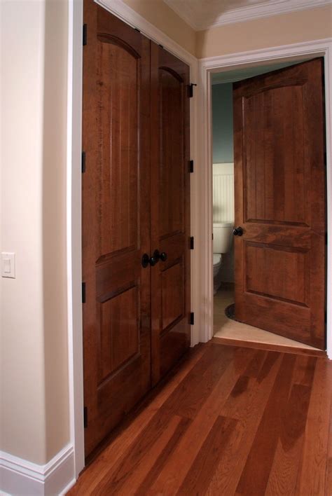 Solid Maple Sante Fe 8 Ft Interior Door And Double Closet Interior Door