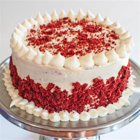 Classic Red Velvet Cake With Cream Cheese Frosting Recipe