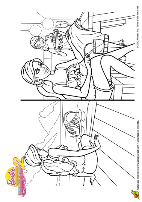Select from 35723 printable crafts of cartoons, nature, animals, bible and many more. Coloriage barbie secret des sirenes 2 14 sur Hugolescargot.com