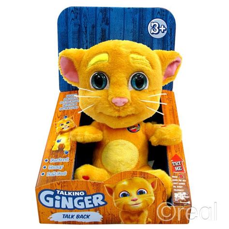 New Talk Back Tom Ben Angela Or Ginger Talking Friends Soft Plush Toys