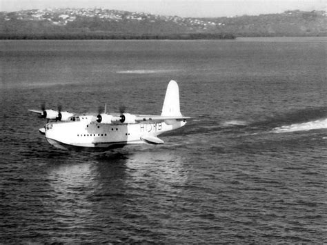 Short Sunderland The Flying Porcupine Amphibious Aircraft Ww2