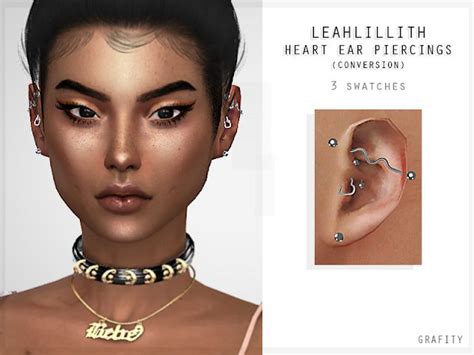 Pin By Christina P On Sims 4 Custom Content Sims 4 Piercings Sims
