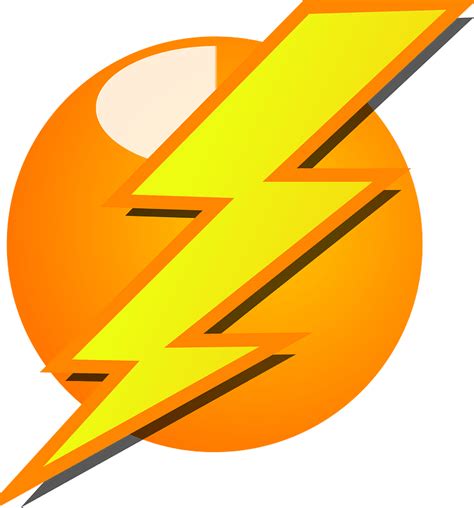 Lightning Bolts Clip Art