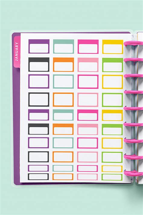 Free Printable Functional Planner Stickers