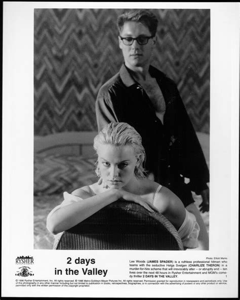 2 DAYS IN THE VALLEY 1996 Original 8x10 Glossy Photo CHARLIZE
