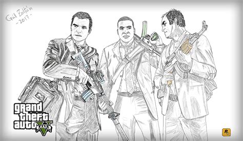 Gta Sketch At Explore Collection Of Gta Sketch