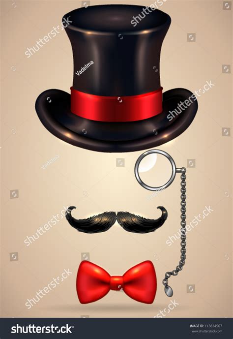 Monocle And Top Hat