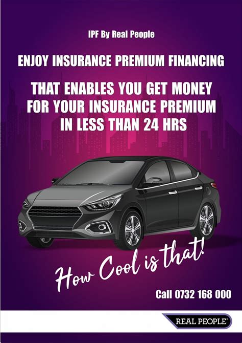On paper it certainly can look like it. Insurance Premium Financing (IPF) | Real People Kenya