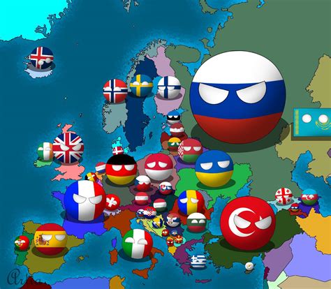 Mapa De Europa Polandball Amino Espa Ol Amino