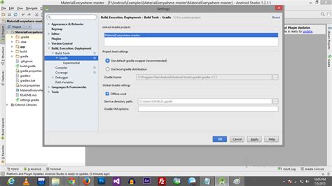 Working With Android Studio Gradle And Offline Mode The Code City