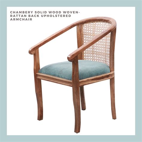Explore a wide range of the best rattan armchair on aliexpress to find one that suits you! Chambery Solid Wood Woven-Rattan Back Upholstered Armchair ...