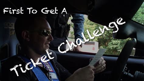 First To Get A Ticket Challenge, Best Cop Moments - Part 10 - YouTube