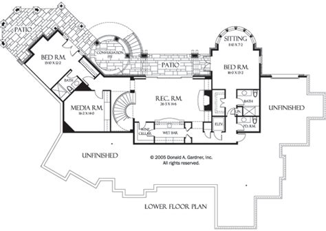Hillside Walkout House Plans - Don Gardner House Plans