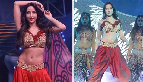 Watch Video Nora Fatehi Goes Hot And Heavy With Her Sexy Belly Dance