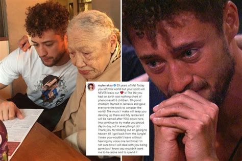 Myles Stephenson Reveals His Nan Died After Waiting For Him To Return