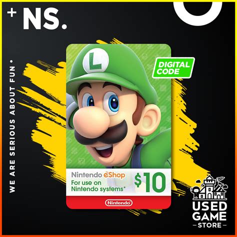 Instructions to redeem the item will be emailed to you following your purchase. Nintendo Eshop Card 10 USD - Digital Code USA Account
