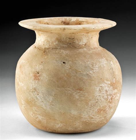 Sold Price Ancient Egyptian Alabaster Jar January 4 0121 800 Am Mst