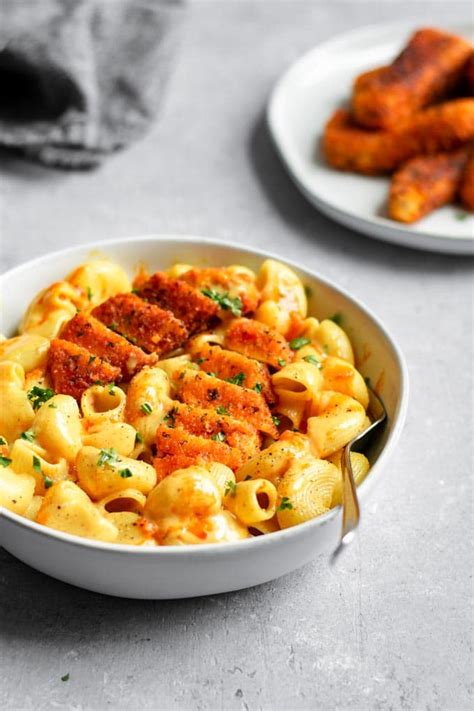 Vegan Buffalo Wing Mac And Cheese The Curious Chickpea