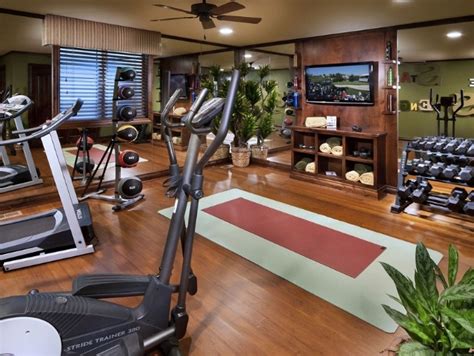 And having a private fitness room in your home may be an alternative way you can do. 58 Well Equipped Home Gym Design Ideas | DigsDigs