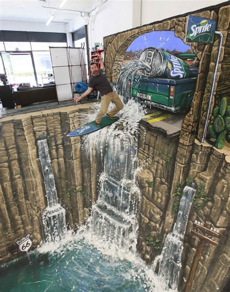Realistic 3d Chalk Drawings