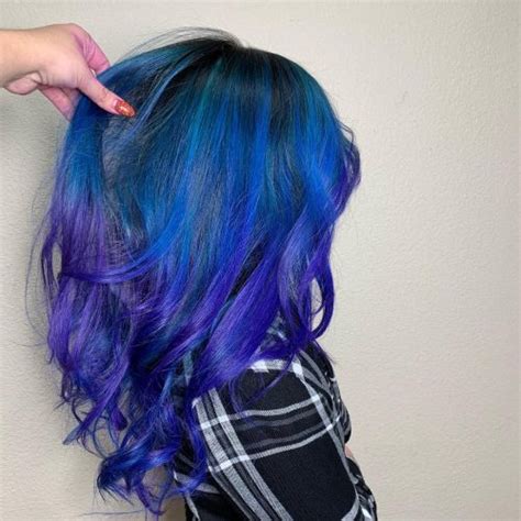 23 Incredible Examples Of Blue Purple Hair In 2020