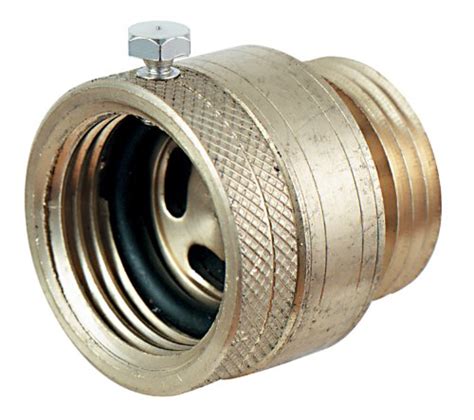 A backflow preventer is a check valve installed on potable water supply piping to prevent possible contamination of the water supply system by backflowing but contaminated water. RV Water Backflow Preventer | RV Water Systems