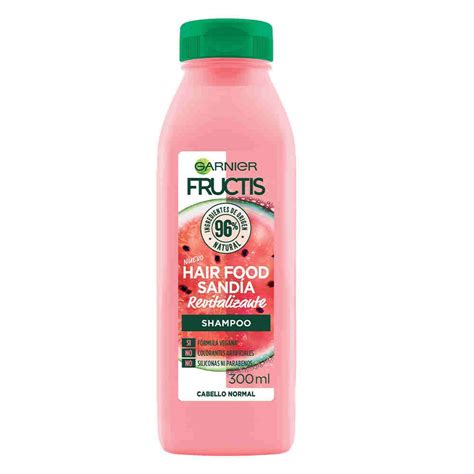 Fructis Hair Food Shampoo Sandía Garnier México