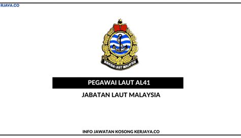 Berikut merupakan senarai jabatan dan agensi kerajaan malaysia. Jabatan Laut Malaysia • Kerja Kosong Kerajaan