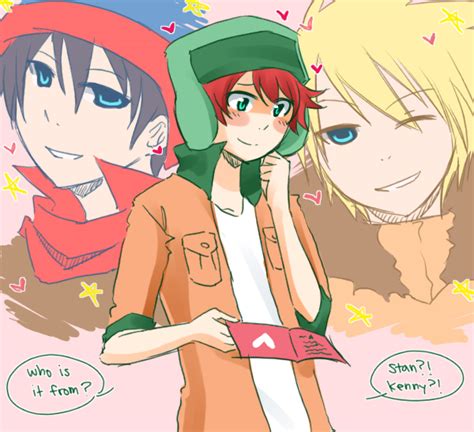 South Park Yaoi Stan Kyle Kenny Big By Crossrode On Deviantart