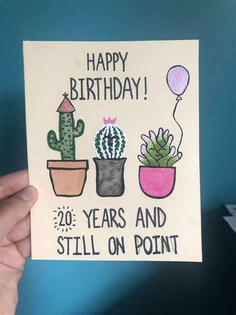 20 Year Old Birthday Card Old Birthday Cards Girl Birthday Cards