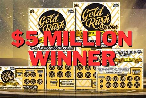 Kissimmee Woman Wins 5 Million Top Prize Playing The Gold Rush Limited