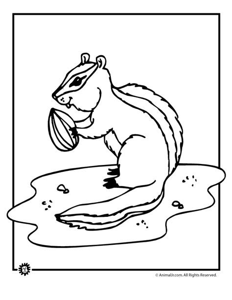 Theodore Chipmunk Colouring Pages Coloring Home