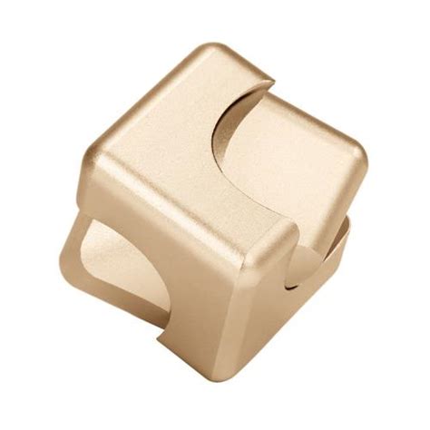 Fidget Cube Aluminum Alloy Gold