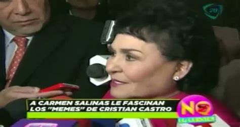 Carmen Salinas Quiere Ser La Madrina Del Bebe De Eugenio Derbez
