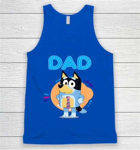 Bluey Dad Lover Forever Fathers Day Tank Top Tee For Sports