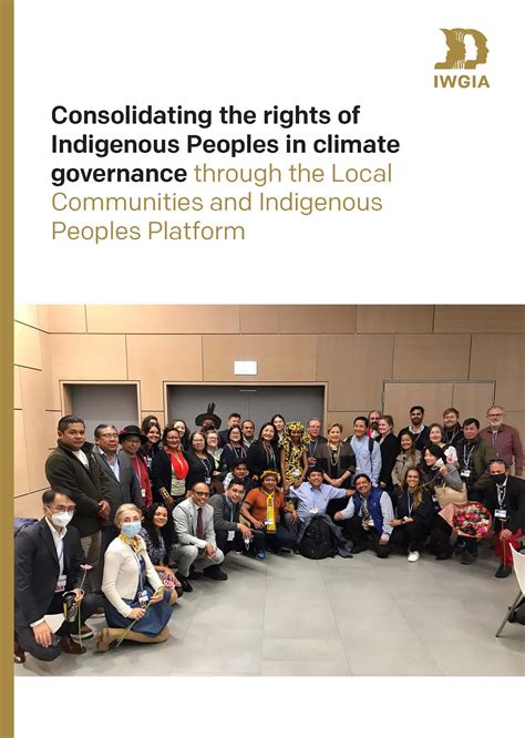 Consolidating The Rights Of Indigenous Peoples In Climate Governance