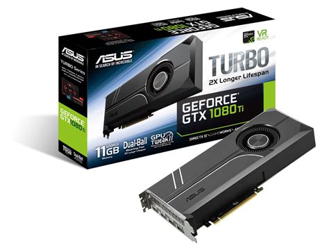 Asus Geforce Gtx 1080 Ti Turbo 11gb Graphics Card 90yv0an0 M0nm00