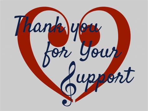 Thank You For Your Support Clipart Wruu Savannah Soundings
