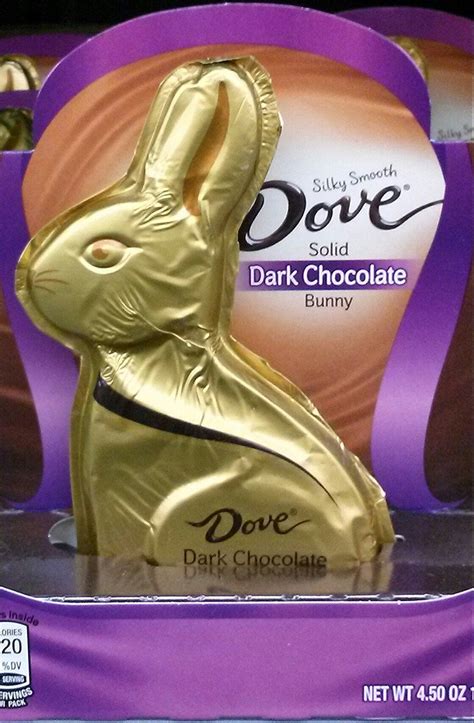 Dove Silky Smooth Dark Chocolate Solid Easter Bunny 45 Ounce To